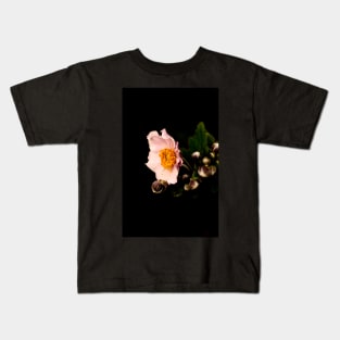 Low key pink flower Kids T-Shirt